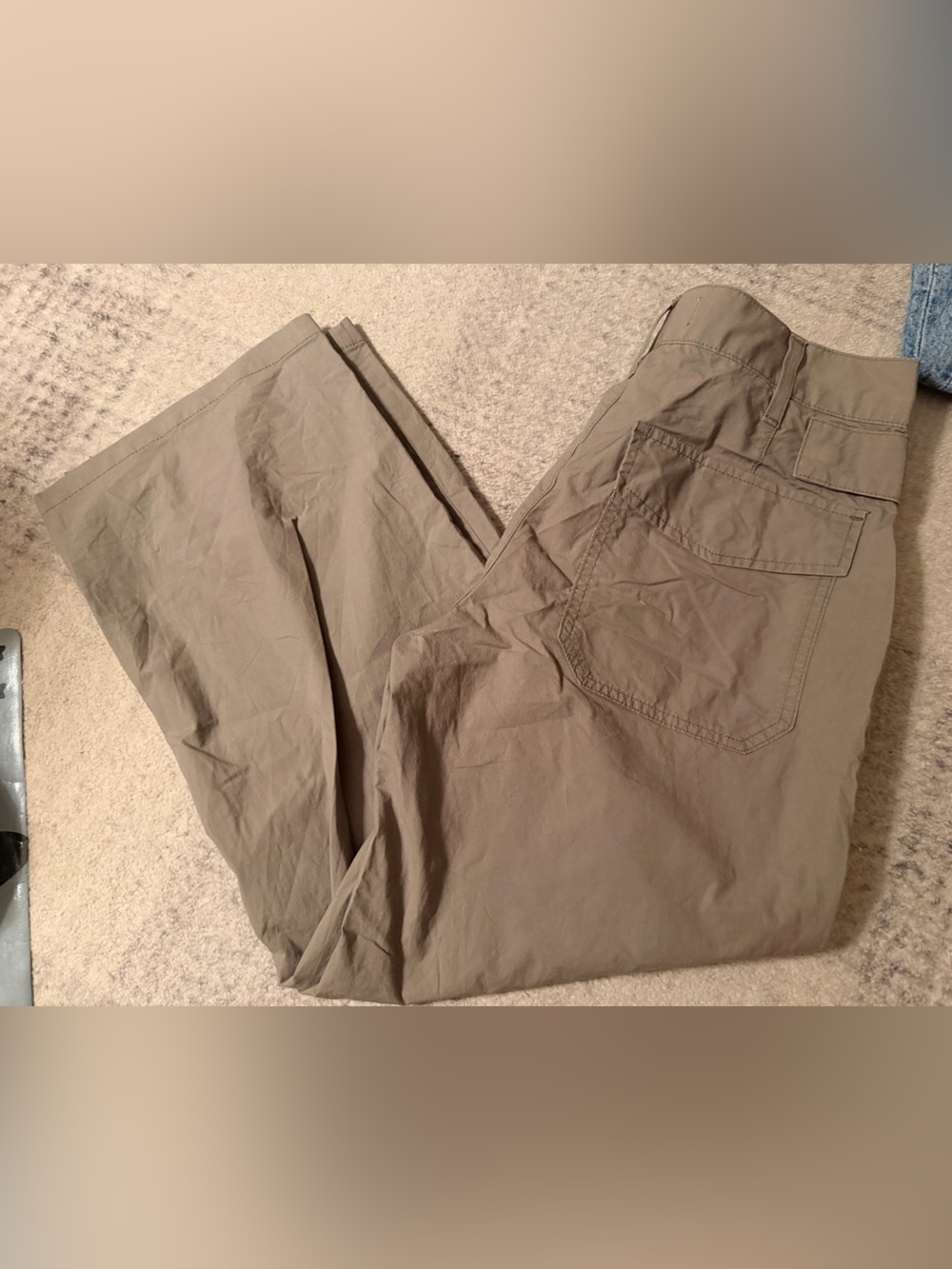 AGOLDE Olive/ taupe Wide Leg Utility Pants Size 25 Like New
